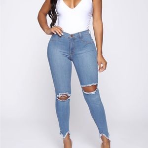 Well Played Jeans - medium blue wash